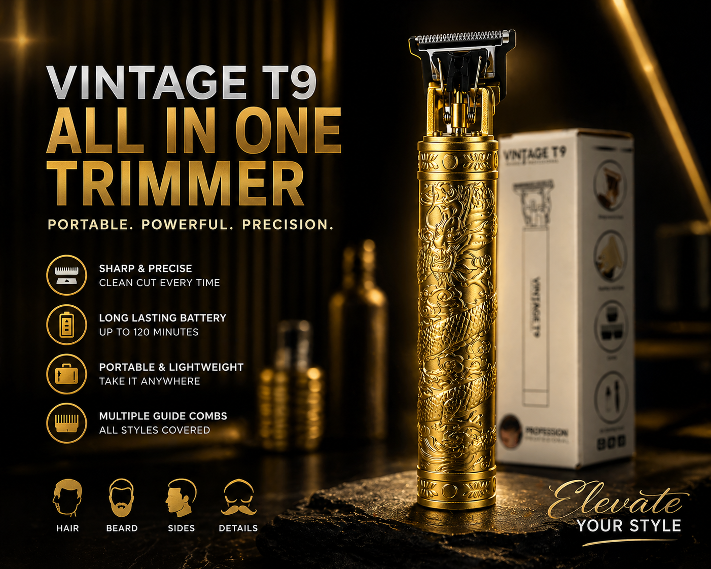 Handy GOLDEN Trimmer